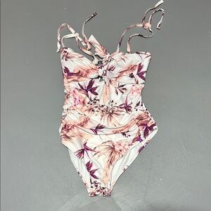 Ibiza Swims Women’s One-Piece Floral Bathing Suit (Women’s Size 2X)